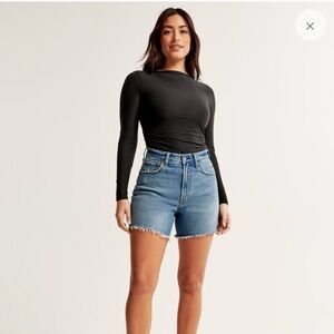 Abercrombie and Fitch High Rise Dad Short